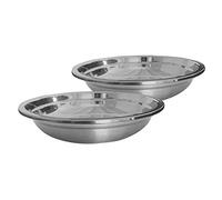 WeGeek DARTAKAN - Coppia di Ciotole per cani in acciaio inossidabile, circonferenza ciotola 26cm, ideale per cani di media/grande taglia