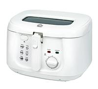 WeG riggitrice da 1800W con cestello ell'olio da 2.5L. Termostato regolabile, coperchio removibile e interno anti-aderente.