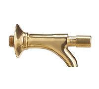 WeGeek, RUBINETTO a pulsante, attacco 1/2", ottone finitura naturale.
