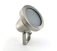 Wegeleuchte Faretto Giardino Orientabile Ottone Vetro GU10 IP64 Ø 9,5cm Lampada