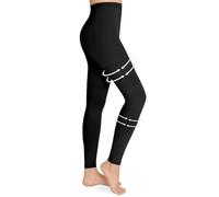 Wegitcs Collant a compressione medica da donna, lungo, 20-30 mmHg, calze a compressione graduate, classe II, calze di supporto per gravidanza, vene varicose, edema