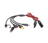 Wegiwuca 5 in 1 cavo connettore pannello solare con adattatore DC7909 | 5 in 1 cavo del connettore del pannello solare con l'adattatore DC7909 DC5521 per le centrali elettriche ed i generatori
