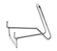 Wegiwuca Espositore in roccia, multiuso, con struttura in metallo per la visualizzazione di geodi, base in metallo minerale, agata, Large, come descritto