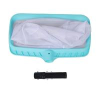 Wegiwuca Rete per pulire la piscina con comoda impugnatura ergonomica e rete di salvataggio