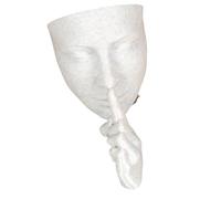 Wegiwuca Vasi da fiori in resina da appendere alla parete, vasi per piante con volti umani, vaso da appendere per interni ed esterni, decorazione da giardino, decorazione da parete