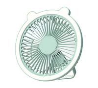 Wegiwuca Ventilatore da Soffitto Portatile con LED 1200mAh Ricaricabile Ventilatore da Campeggio 3 Velocità Ventilatore Appeso per Tende per Auto