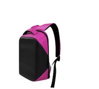 Wegiwuca Zaino programmabile di grande capacità 35L LED con doppio compartimenti di immagazzinaggio costante 10000mAh Power Institution High Brightness Array LED Pack, A