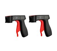 WEGLOK Accessori per Macchine a Spruzzo, 2 Pezzi, bombolette spray, impugnatura per bombolette spray, Spray Maniglia di bombola erogatore, impugnatura per il fai da te, pistola vernice a spruzzo