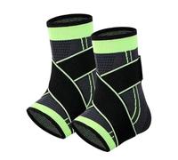 WEGLOK Cavigliera per Stabilizzare e Prevenire Distorsioni, Tutore caviglia con fasce elastiche e compressione regolabile, Supporto Ortopedico Caviglia, Sollievo dai fastidi e sostegno nel recupero