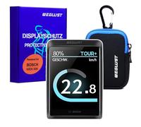 WEGLUST Custodia protettiva per Bosch Kiox 500 con custodia in neoprene, protezione schermo per e-bike, trasparente, resistente agli urti e ai graffi, accessorio Ebike, adatta per Kiox 500 (BHU3700)