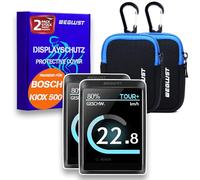 WEGLUST Custodia protettiva per display Bosch Kiox 500 + custodia in neoprene | Protezione display E-Bike | Trasparente e impermeabile | Protezione antiurto e antigraffio (set di 2 con custodia in