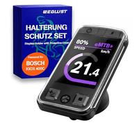 WEGLUST Custodia protettiva per display Bosch Purion 200, per e-bike, trasparente e impermeabile, protezione antiurto e antigraffio (Kiox400C+Holder)