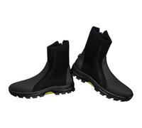 WEHAM Stivali da Immersione in Neoprene da 5 mm Surf Scuba Diving Scarpe da Nuoto Windsurf Pesca Subacquea Kitesurf Attrezzatura da Kitesurf Scarpe da Spiaggia Snorkeling,Nero,45