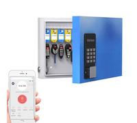 WeHere Smart Key Lock Box (16 chiavi) con APP, utilizzare una sola volta password/Bluetooth/sblocco password fissa, condivisione autorizzazione password, per scuola/agenti immobiliari/ufficio,