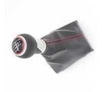 WEHOMY Accessori Pomello del Cambio A 6 Marce con Cuffia di Avvio per Audi A4 S4 per Quattro B8 2008 2009 2010 2011 2012 2013 2014 2015