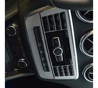 WEHOMY Center Console Aria Condizionata Pannello CD Decorazione Copertura Trim 2Pcs per GLA X156 CLA C117 A W176 B Classe W246