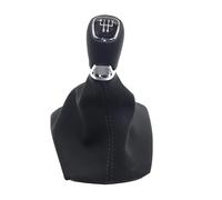 WEHOMY Manuale Auto Gear Shift Pomello del Cambio Leva Dust Boot per S&Koda per Yeti 5L 2009 2010 2011 2012 2013 2014 2015 2016 2017