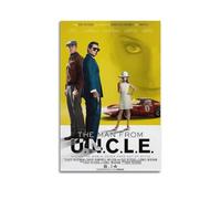 WEHWEGB Poster decorativo da parete con scritta in lingua inglese "The Man From Uncle", poster decorativo per camera da letto e soggiorno, elegante, 30 x 45 cm, senza cornice