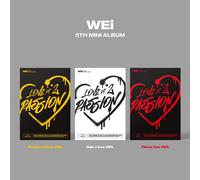 WEI 5TH Mini Album Love Pt.2: Passion 3Ver SET CD+P.Book+Lyric+P.Card+ID Card