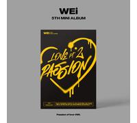 WEi 5th Mini Album [Love Pt.2: Passion] Passion of love CD+P.Book+Lyric+3p Card