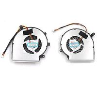 WEI AI ai Computer CPU GPU Ventola di Raffreddamento per MSI GE62 GL62 GE72 GL72 GP62 GP72 PE60 PE70/PAAD06015SL CPU+GPU