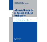 Wei Ding Advanced Research in Applied Artificial Intelligence (Tascabile)