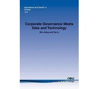 Wei Jiang Tao Li Corporate Governance Meets Data and Technology (Tascabile)