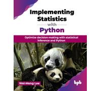 Wei-Meng Lee Implementing Statistics with Python (Tascabile)