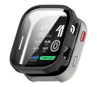 Wei Shuqiang 1 pezzo di paraurti for PC e custodia in vetro temperato for Amazfit Bip Max 6(Black,For Amazfit Bip 6)