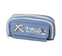 Wei Wu Xian Anime Astuccio 3D Stampa a doppio strato LAN Wang Ji Scatola di Cancelleria Grande Capacità Forniture scolastiche Cancelleria Studenti, Blu (tipo 7), 20 x 11 x 5.5 cm, Astuccio
