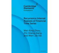 Wei-Xing Zhou Zhi-Qiang Recurrence Interval Analysis of Fina (Copertina rigida)