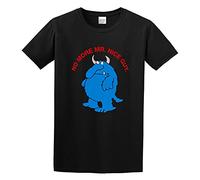 WEI ZUI YE The Karate No More Mr. Nice Guy Men Simple Tshirt Black L
