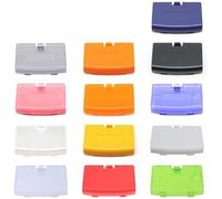 WEIAIFecy Coperchio di ricambio per porta posteriore della batteria, accessorio per console Gameboy Advance GBA (verde trasparente)