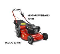 WEIBANG 537SC RASAERBA TOSAERBA TAGLIAERBA TRAZIONATO SEMOVENTE 53CM ROBUSTO