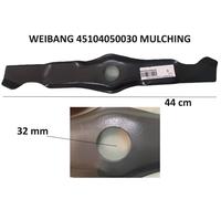 WEIBANG LAMA RASAERBA TAGLIAERBA ORIGINALE 4510405030 MULCHING TAGLIO 46 FORO 32