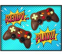 Weibler Confisserie Confezione regalo doppio controller di gioco cioccolato 140g