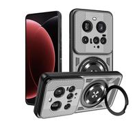 WeiCase Cover per xiaomi 15 ultra custodia protettiva con supporto invisibile (rotazione di 360 gradi), protezione antiurto e antigraffio di livello militare.grigio