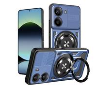 WeiCase Cover per Xiaomi poco x7 pro 5G custodia protettiva con supporto invisibile (rotazione di 360 gradi), protezione antiurto e antigraffio di livello militare.Blue