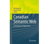 Weichang Du Canadian Semantic Web (Copertina rigida)