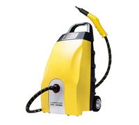 WEICNE Idropulitrice A Vapore Ad Alta Pressione da 3000 W, Lavaggio A Pressione con 8 Accessori, per Patio E Auto, Portatile per La Pulizia di Vialetti, Veicoli E Giardino Yellow