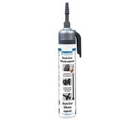 Weicon 13051200-36 Black-Seal, 200 ml, pressa adesiva in silicone, sigillante per serbatoio, motore, resistente al calore, nero/grigio