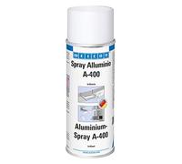 WEICON Alluminio Spray A-400 brillante 400ml Metallico antiruggine e anticorrosione