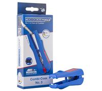 WEICON Combi-Coax No. 3, Spelatura di cavi coassiali, NYM e flessibili