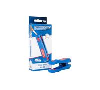 WEICON Data-Strip No.30 Micro-spelacavi con tronchesina per Cavi di Rete, Blu/Rosso, 125mm, Blue/Red