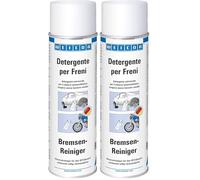 WEICON Detergente per Freni 500 ml, Detergente universale per il settore automobilistico e ciclistico (Confezione da 2)