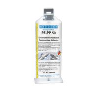 WEICON Easy-Mix PE-PP 50 2-K - Colla in plastica trasparente, 50 ml
