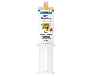 WEICON Epossidico Minuto Adesivo 24 ml giallo, composto per l'invasatura 2C per l'elettronica, protezione contro l'umidità, la polvere e lo sporco