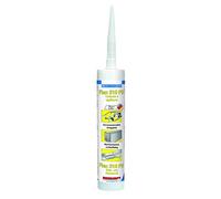 Weicon Flex 310 Pu 300 Ml Bianco - Adesivo Di Montaggio e Sigillante Per Legno, Metallo, Ecc.