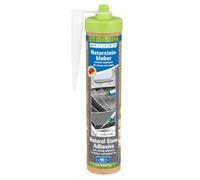 WEICON Green Tube - Colla per pietra naturale, 280 ml, per tutti i tipi di pietre, per interni ed esterni, cartuccia di carta riciclabile al 100%, riutilizzabile, colore: Bianco