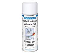 WEICON Lubrificante Spray per Catene e Funi 400 ml resistente alla pressione, lubrificante adesivo, incolore